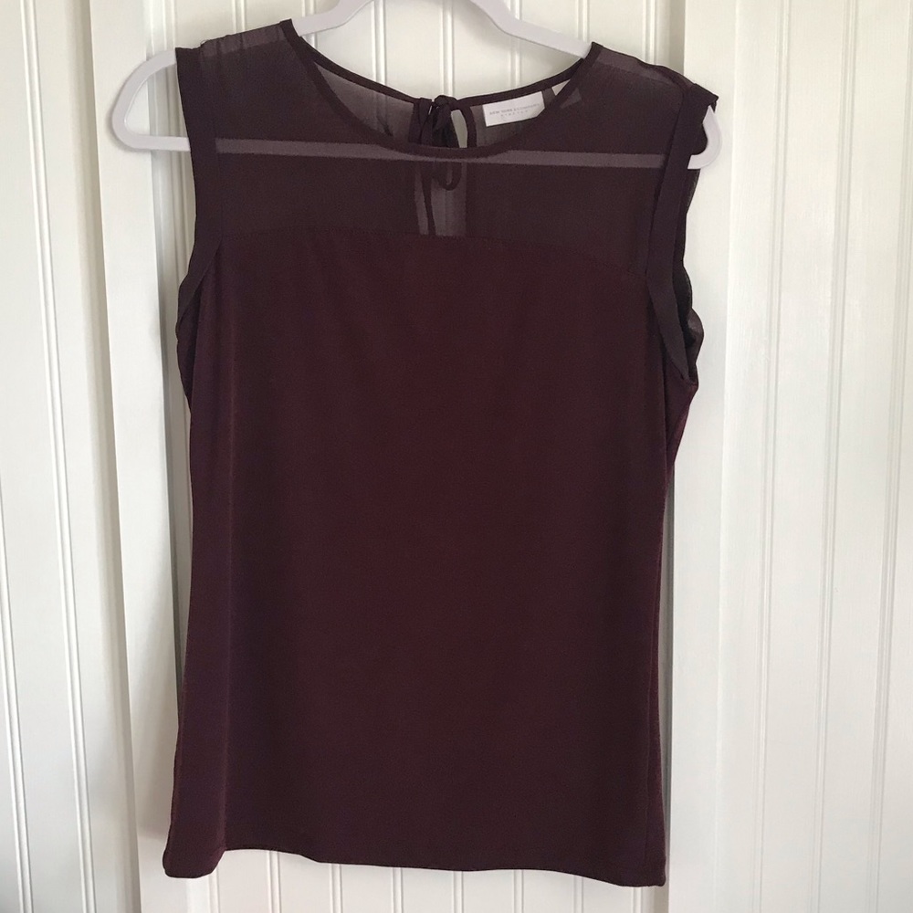 NY&Co. purple Blouse
